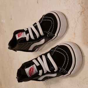 Vans and Carters Size 4/4.5 Baby Shoes